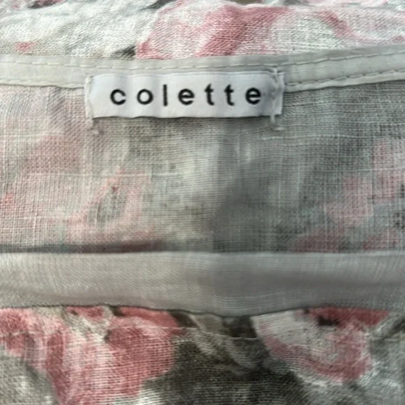 Colette 100% Linen Dress - Picture 6 of 7